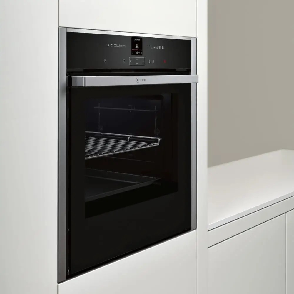 Neff B57CR22N0B N70 Slide & Hide Pyrolytic Oven STAINLESS STEEL