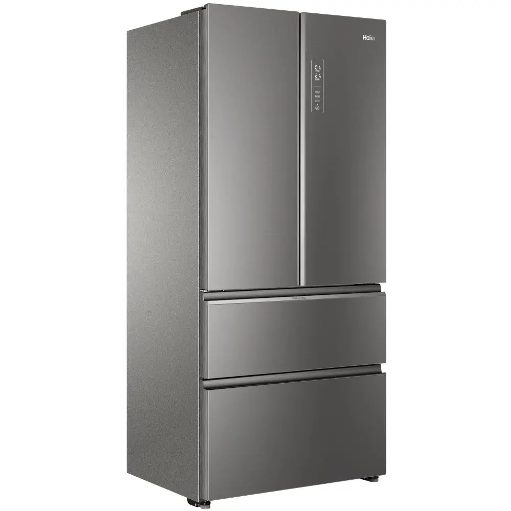 Haier HB18FGSAAA French Style Four Door Fridge Freezer Non Ice & Water