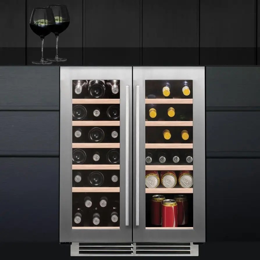Caple WI6232 60cm Undercounter Dual Zone Wine Cooler STAINLESS STEEL