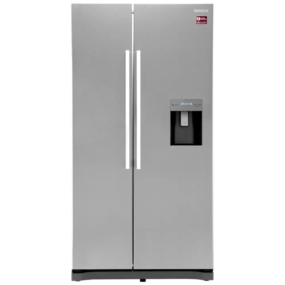 Samsung RS52N3303SL American Fridge Freezer With Water Dispenser SILVER Appliance City