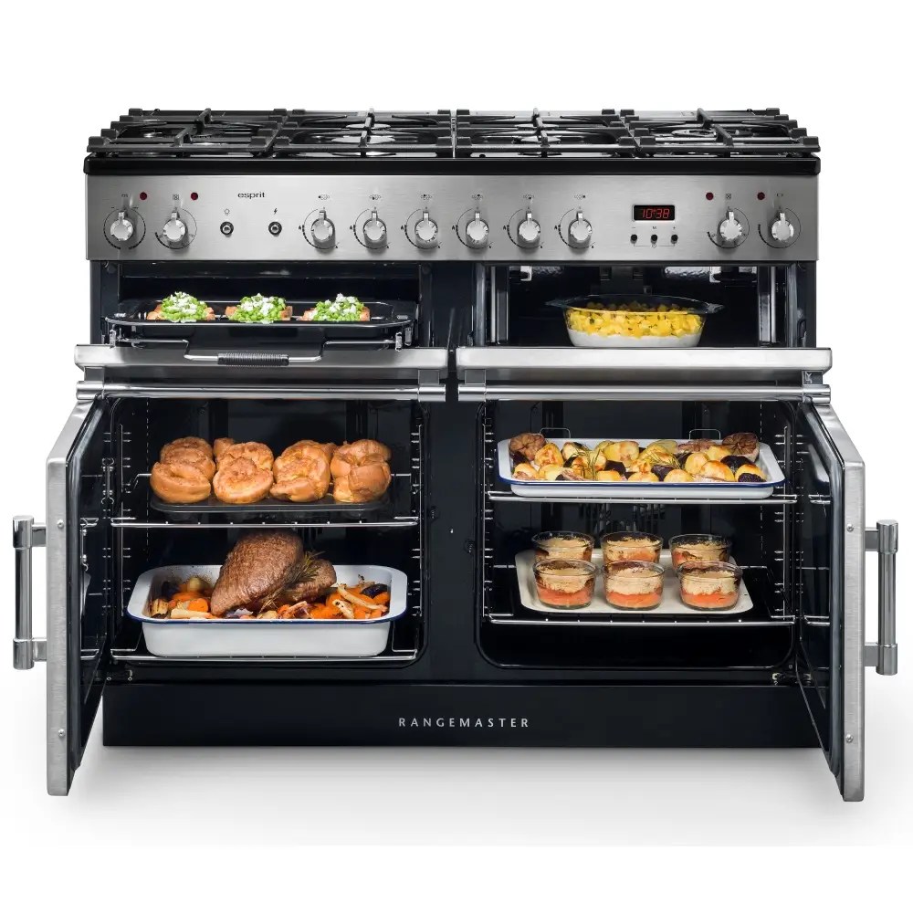 Rangemaster ESP110DFFSS/C Esprit 110cm Dual Fuel Range Cooker 121340