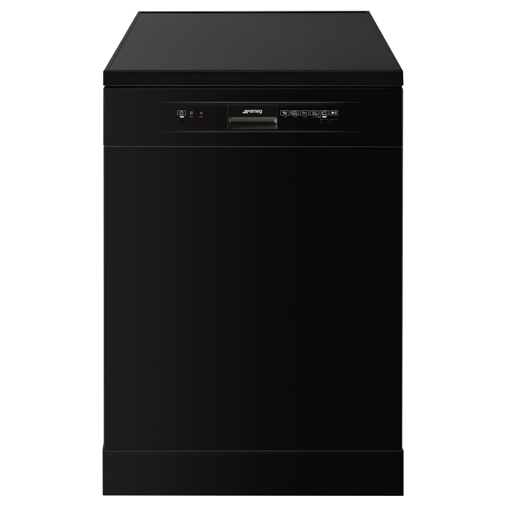 Smeg DF12E1BL 60cm Freestanding Dishwasher BLACK Appliance City