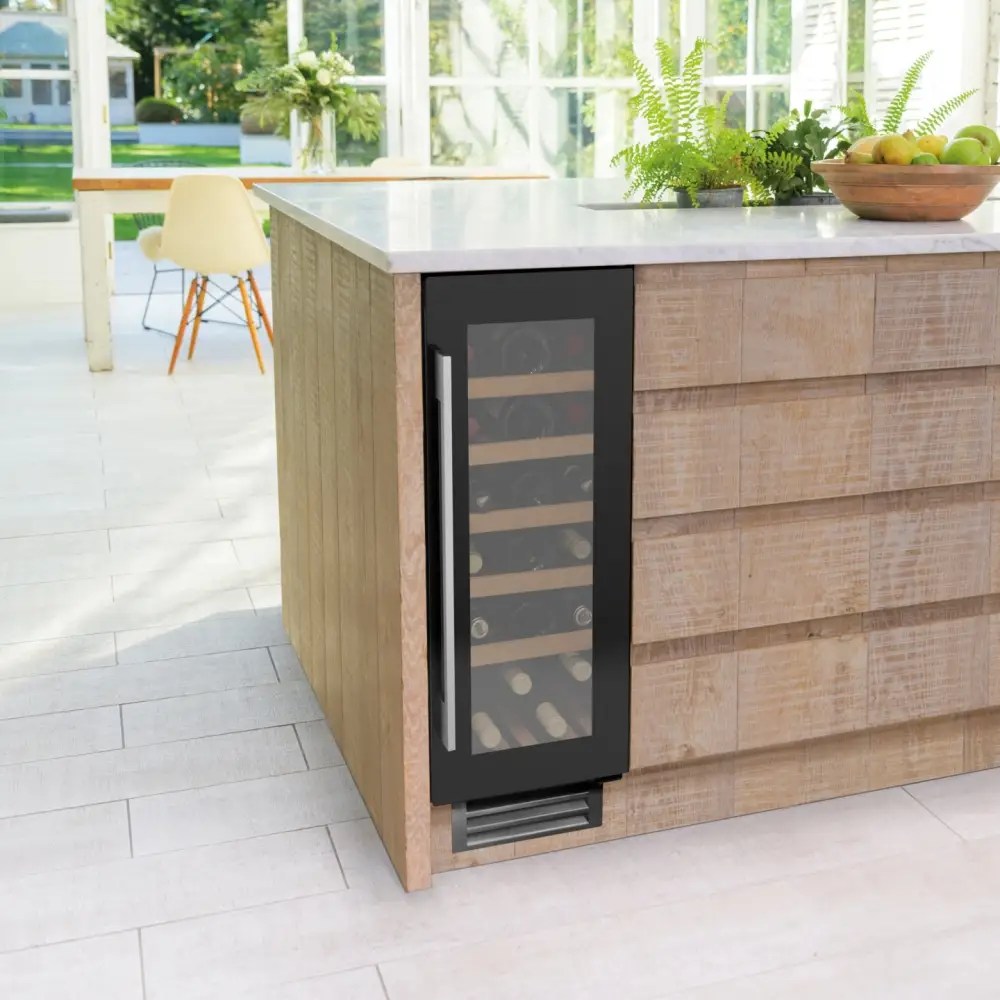 Caple WI3126 30cm Undercounter Wine Cooler BLACK Appliance City