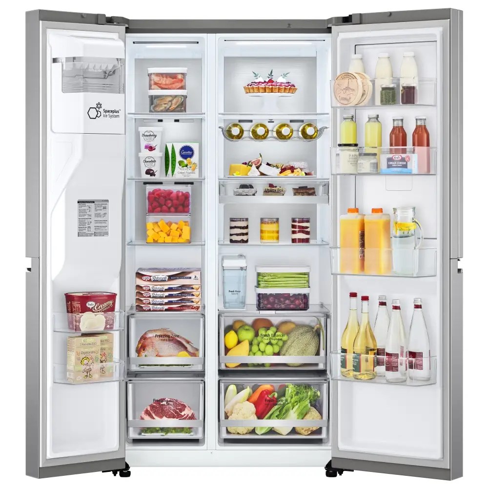 LG GSJV91PZAE Door In Door American Fridge Freezer With Ice & Water Non