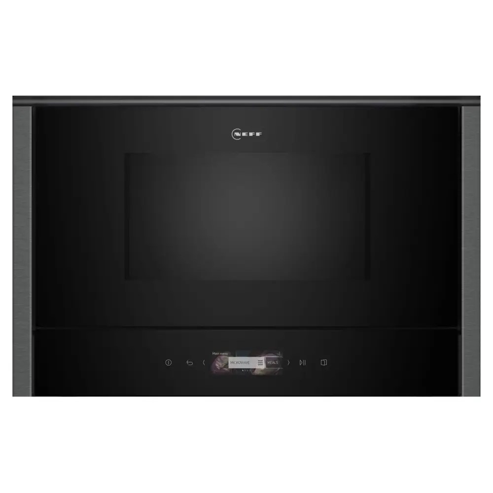 Neff NR4WR21G1B N70 60cm Built In Microwave For Wall Unit GRAPHITE