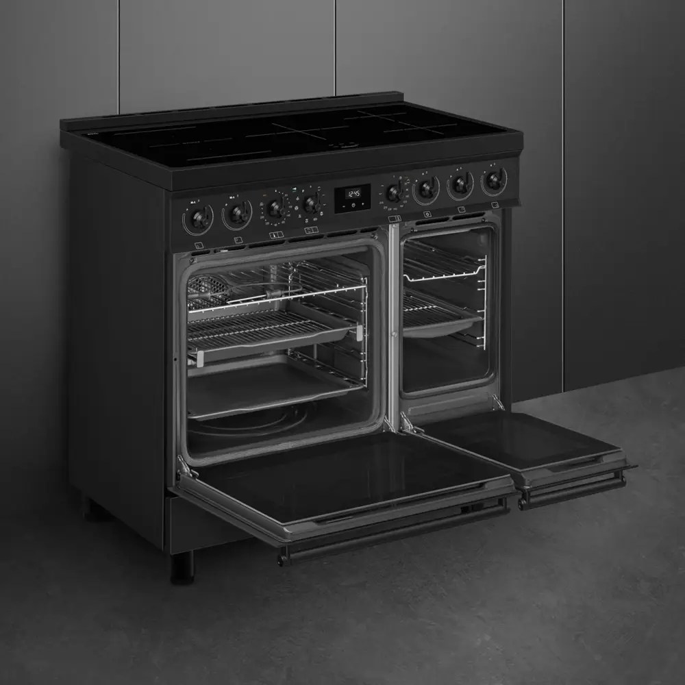 Smeg C92IPN2 90cm Classic Pyrolytic Induction Range Cooker MATTE