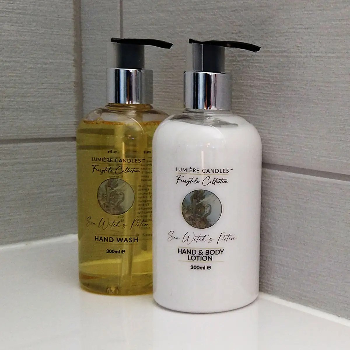 Sea Witch's Potion Hand Wash and Hand & Body Lotion Lumiere Candles