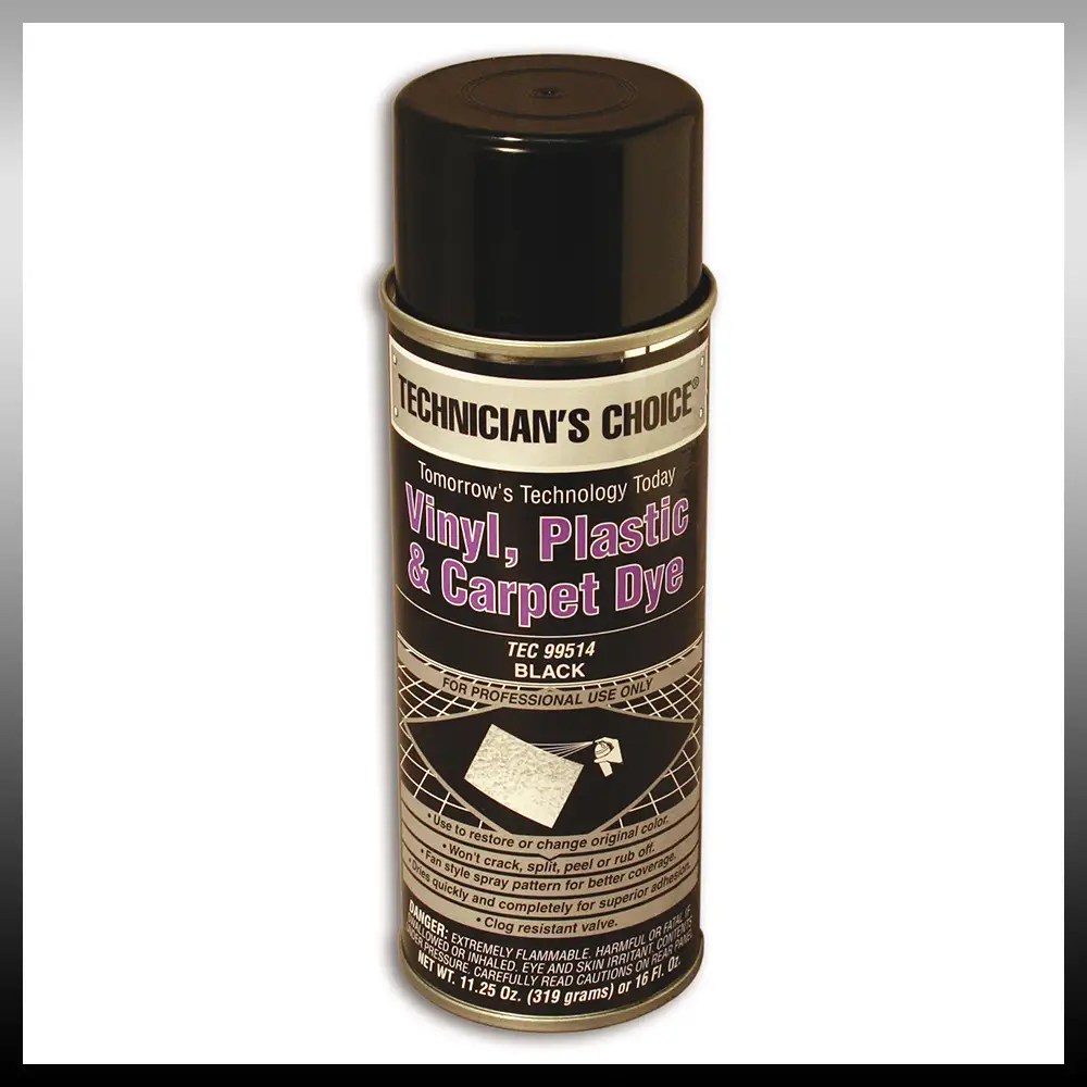 TEC99514 Black Vinyl, Plastic & Carpet Dye (11.25 oz)
