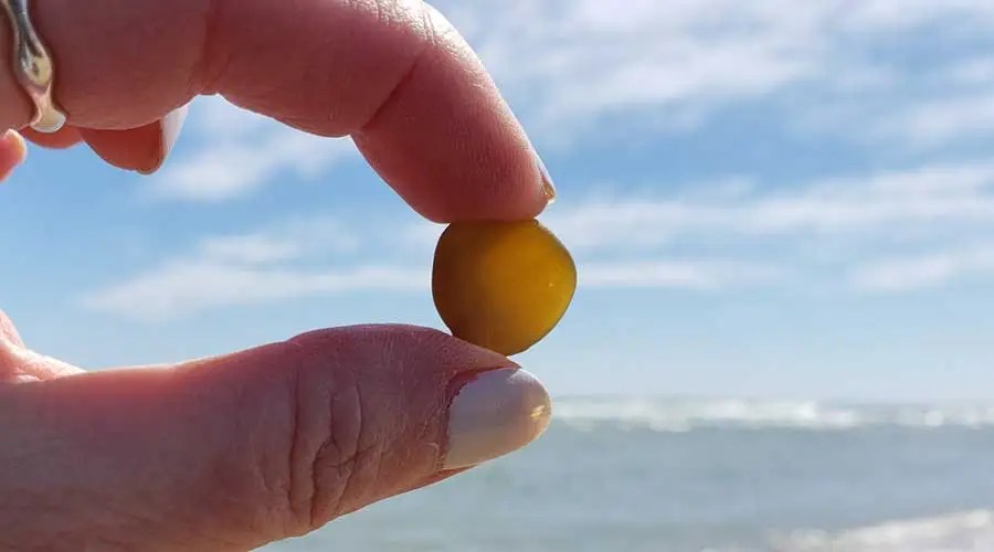 North Carolina Sea Glass in the Outer Banks