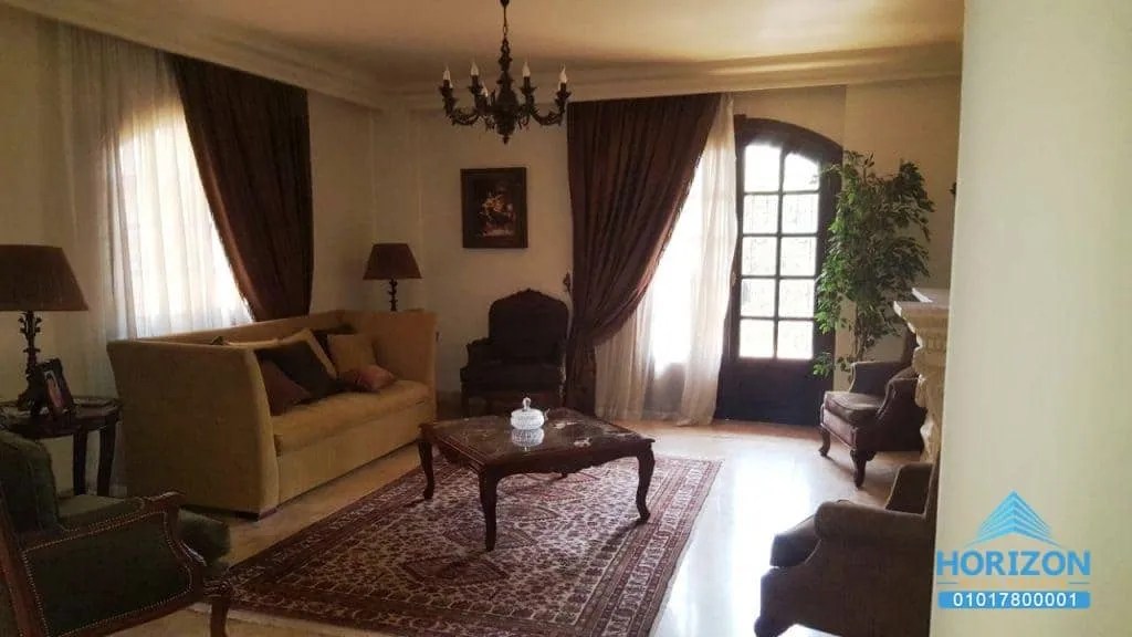 Ground floor for sale in North Choueifat New Cairo Hold Horizon Estate