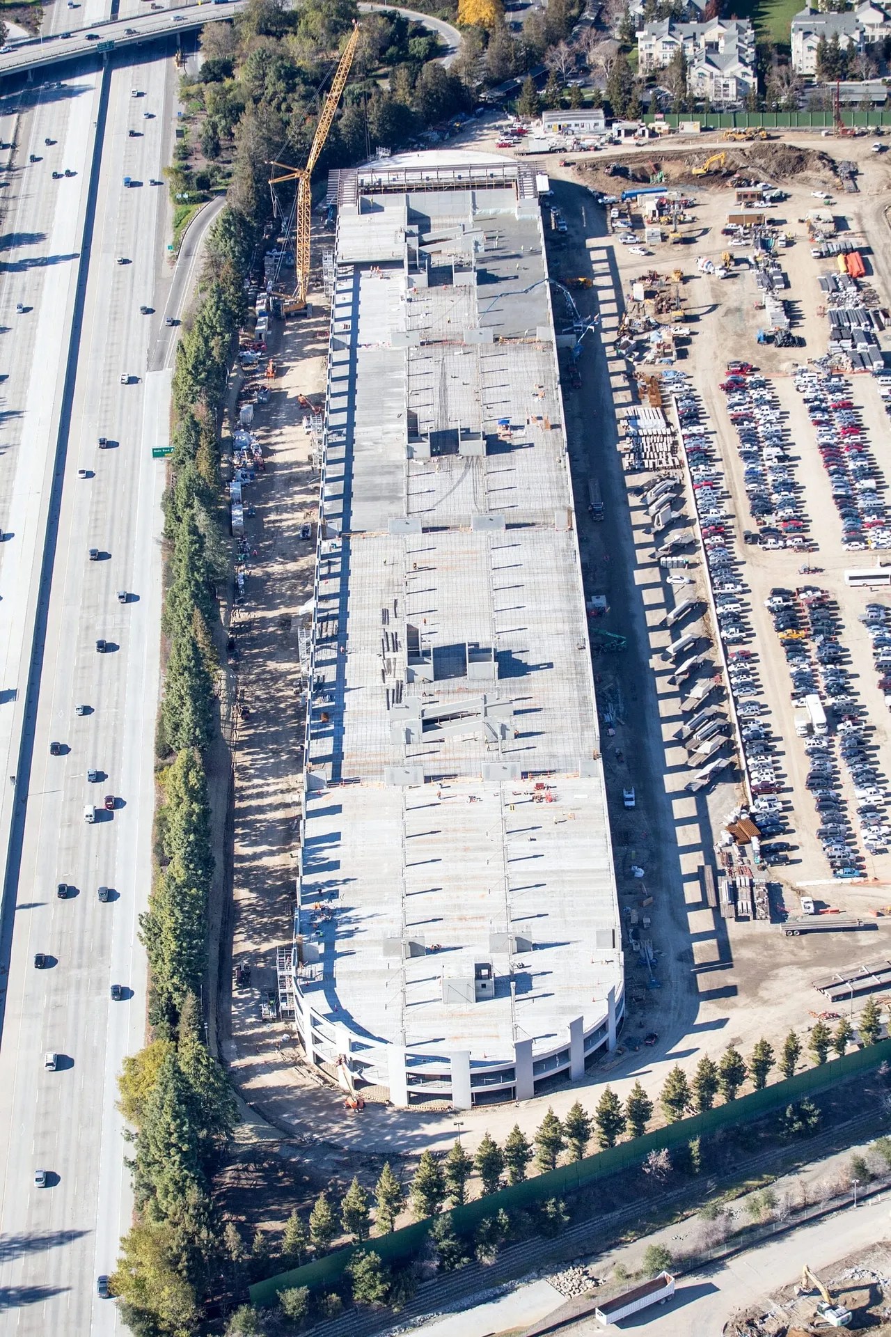 Apple Park Parking Structures Clark Pacific