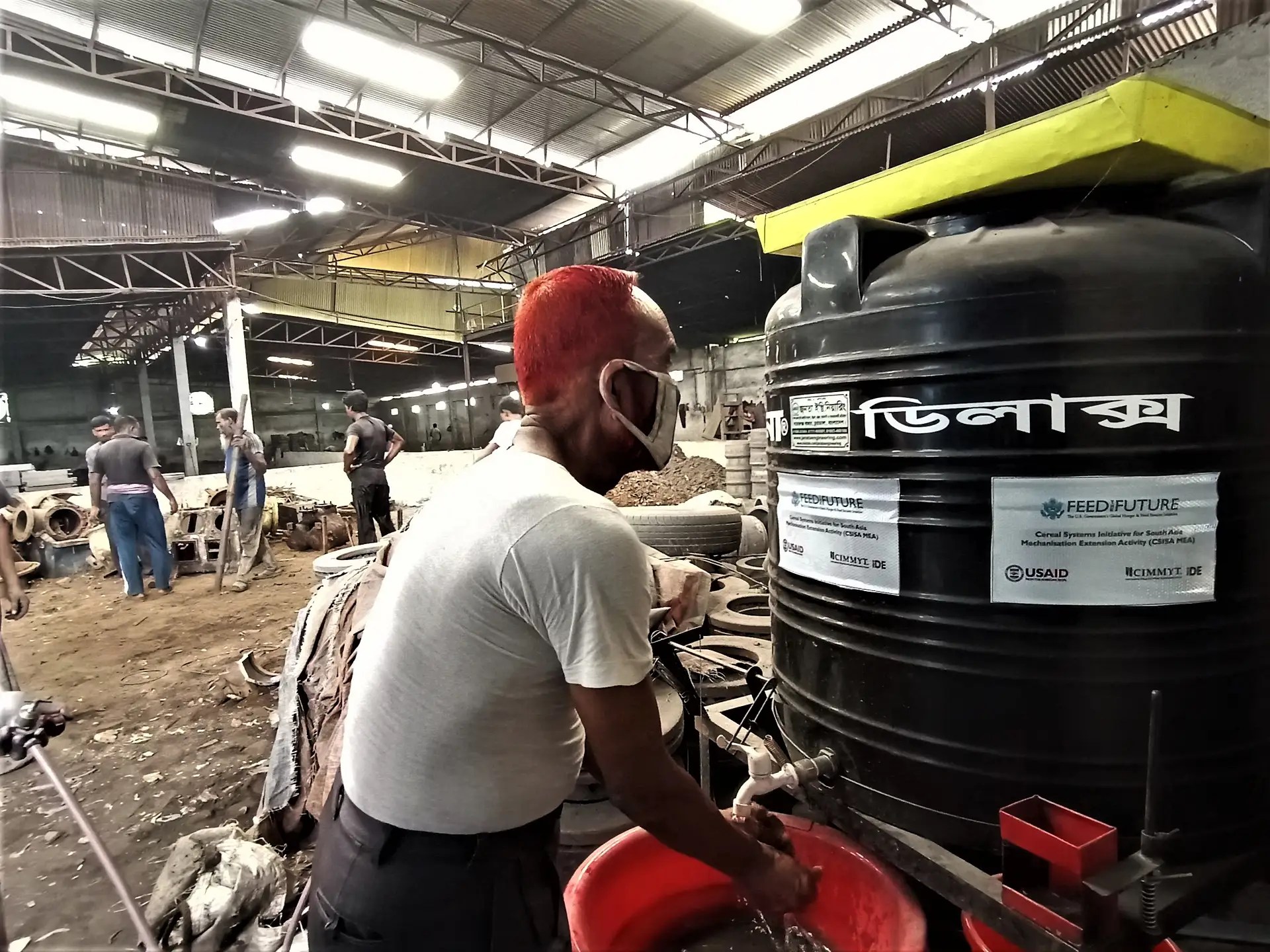 Disinfecting equipment keeps agricultural production running in