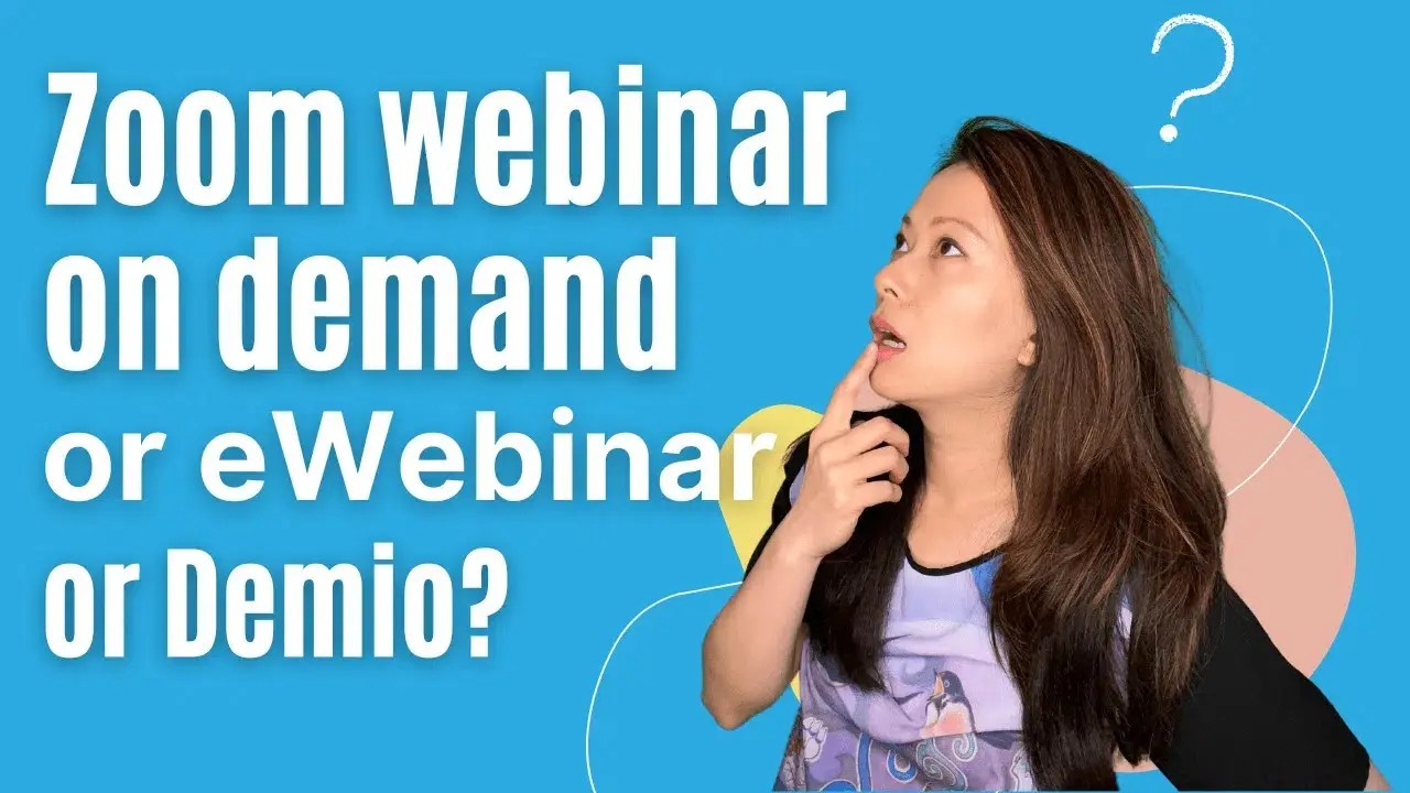 3 Best OnDemand inar Platforms Compared Zoom inar OnDemand