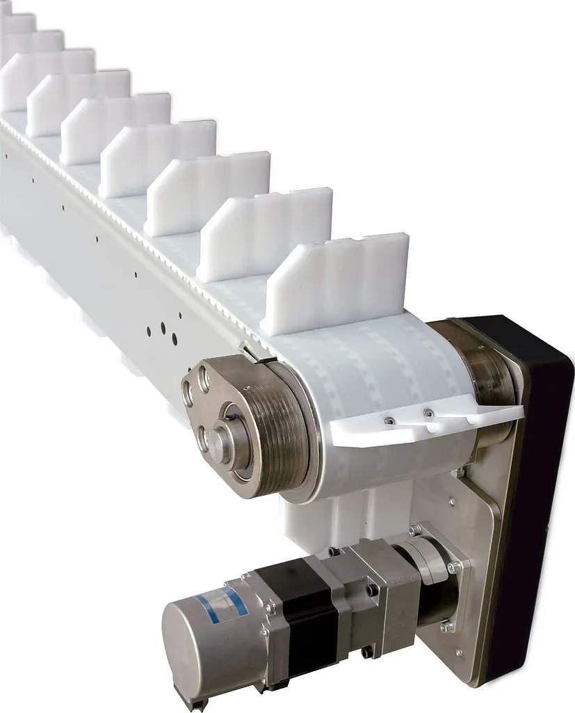 300 Series Timing Belt Conveyor Conveyer & Caster