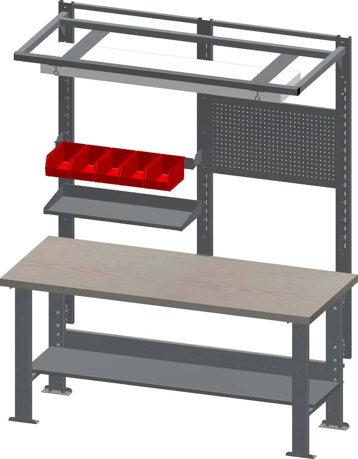 Increase Efficiencies with Modular Workbenches Conveyer & Caster