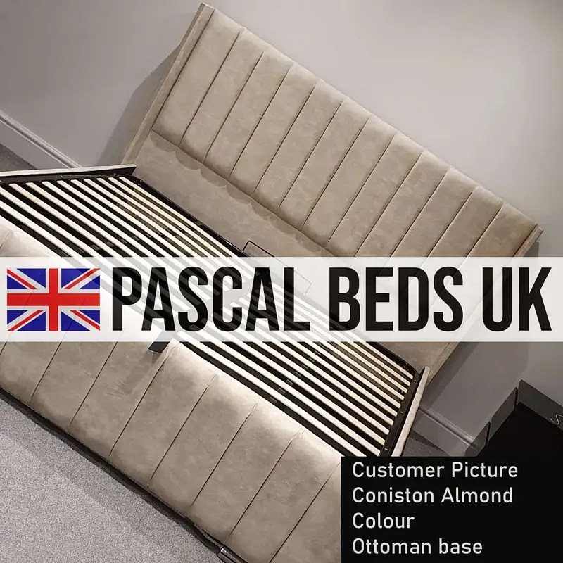 Milan Wingback Bed ™ PASCAL BEDS UK