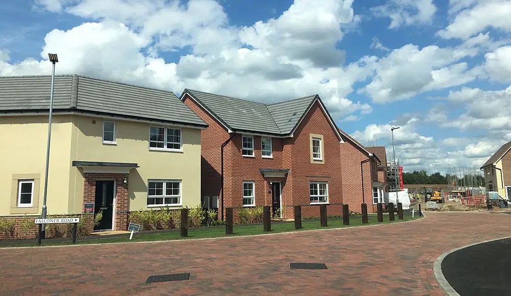 First homes completed at Red Lodge, Suffolk CSA environmental