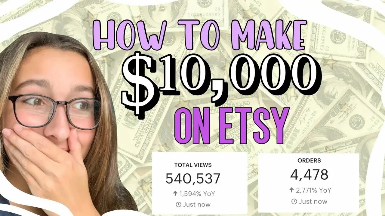 How to make 10K A MONTH on Etsy // what no one tells you