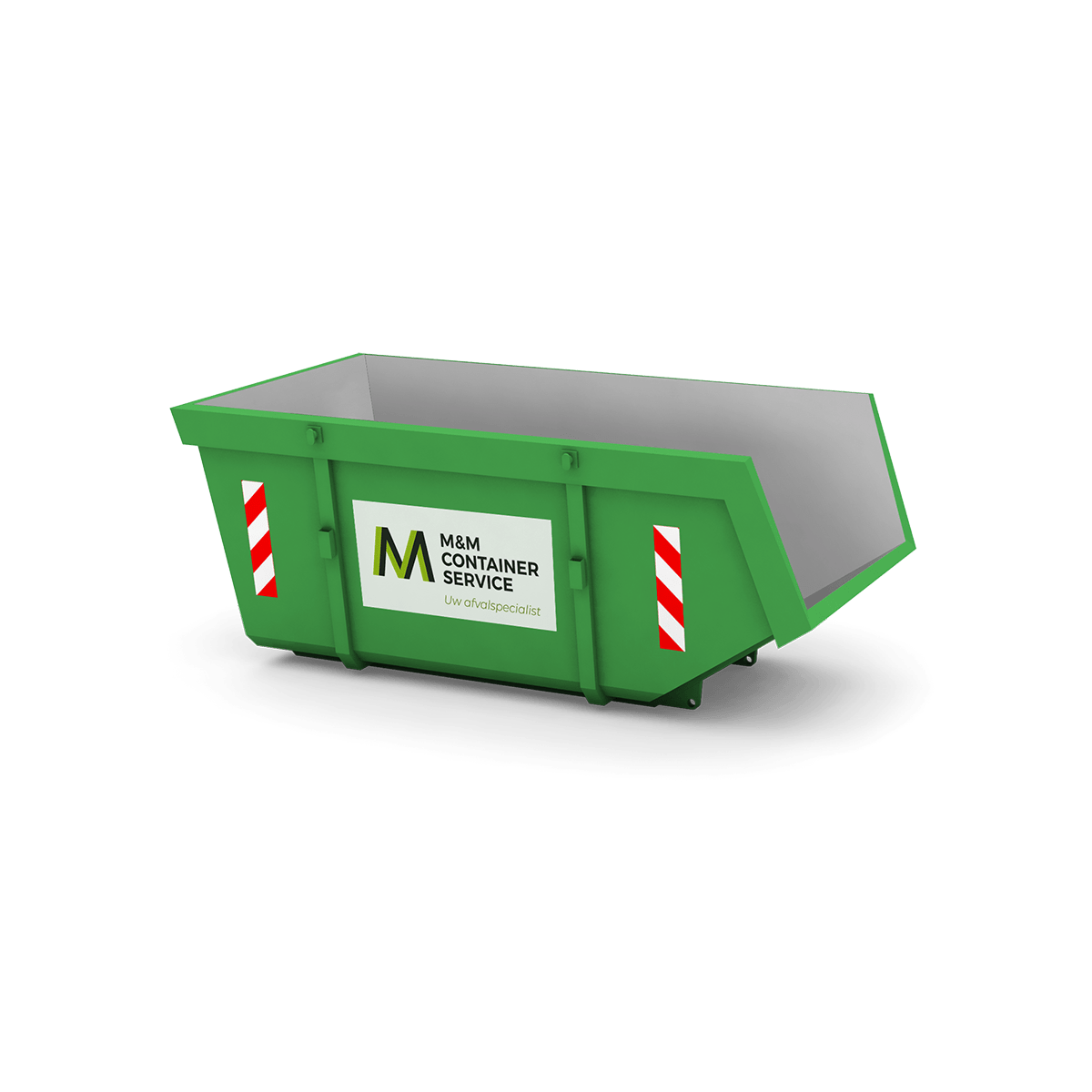 Houtafval container 3m³ huren M&M Containerservice
