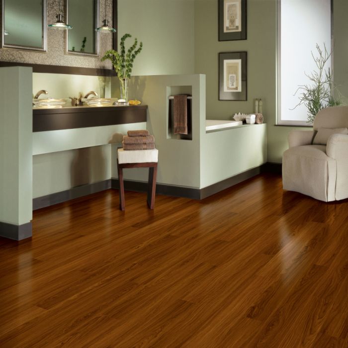 VInyl Flooring Armstrong Armstrong Luxe Plank Better Jatoba Mahogany