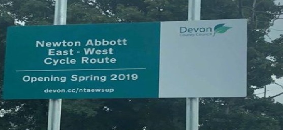 How do you spell Newton Abott / Abbott? Radio Exe