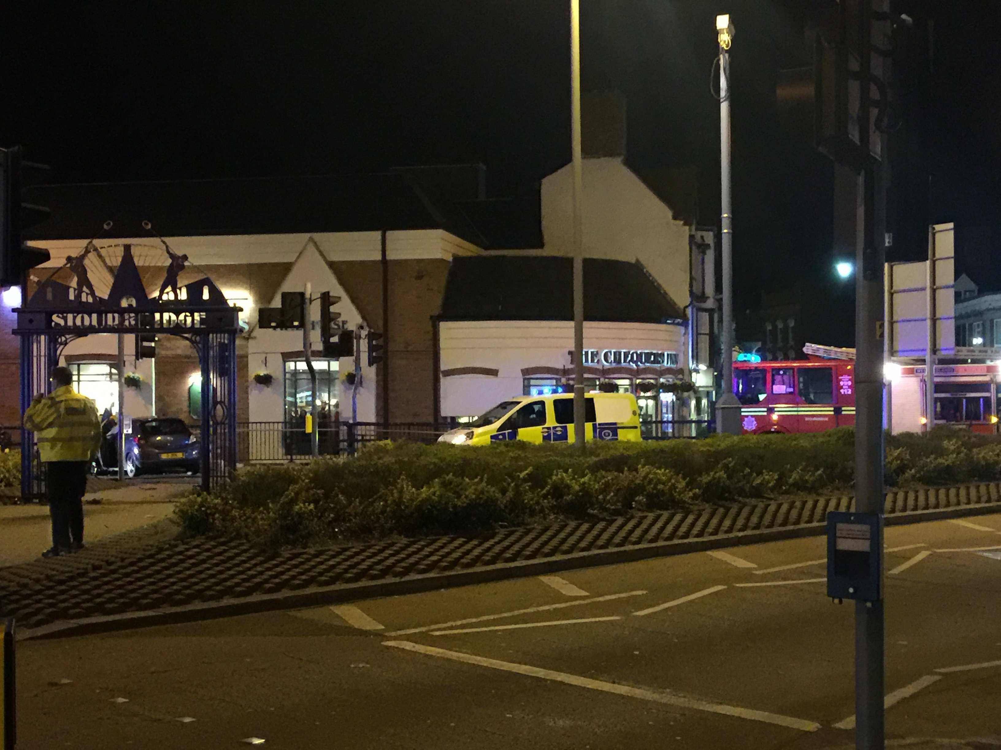 Vehicle crashes on Stourbridge Ring Road Black Country Radio