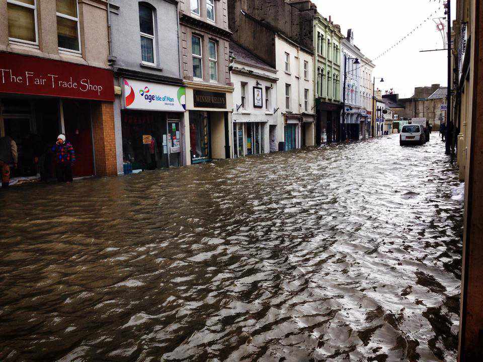 Ramsey shops report serious flood damage 3FM Isle of Man