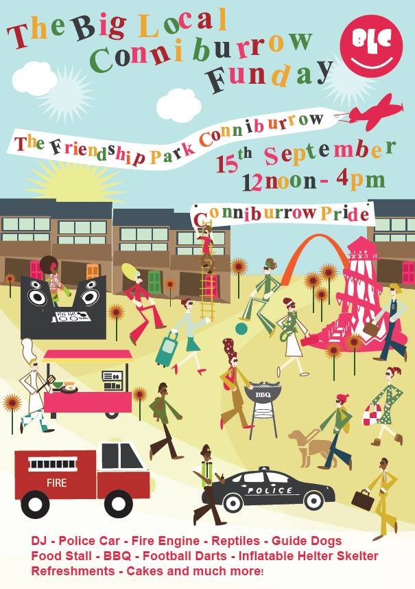 Big Local Conniburrow Family Fun Day MKFM 106.3FM Radio Made in Milton Keynes