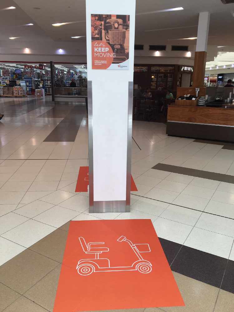 Mobility scooter charging stations now at Rockingham Shopping Centre
