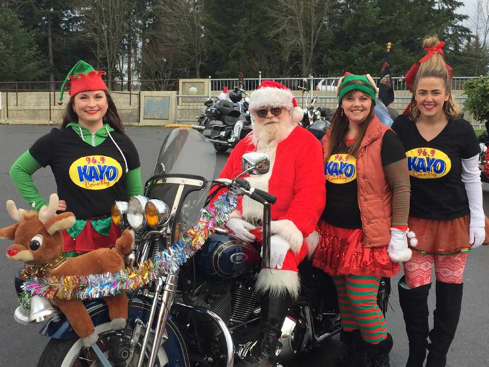 December 3rd, 2016 39th Annual Olympia Toy Run Sears South Sound Center in Lacey, WA 96.9 KAYO
