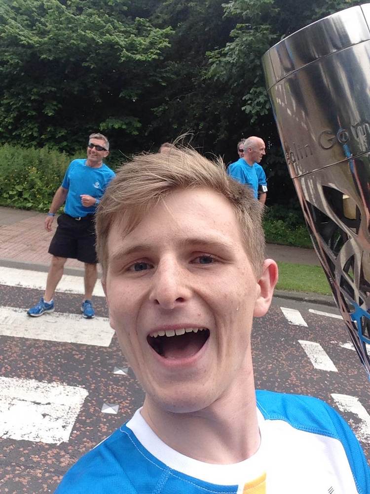 Queens's Baton Relay Visits Fife Kingdom FM