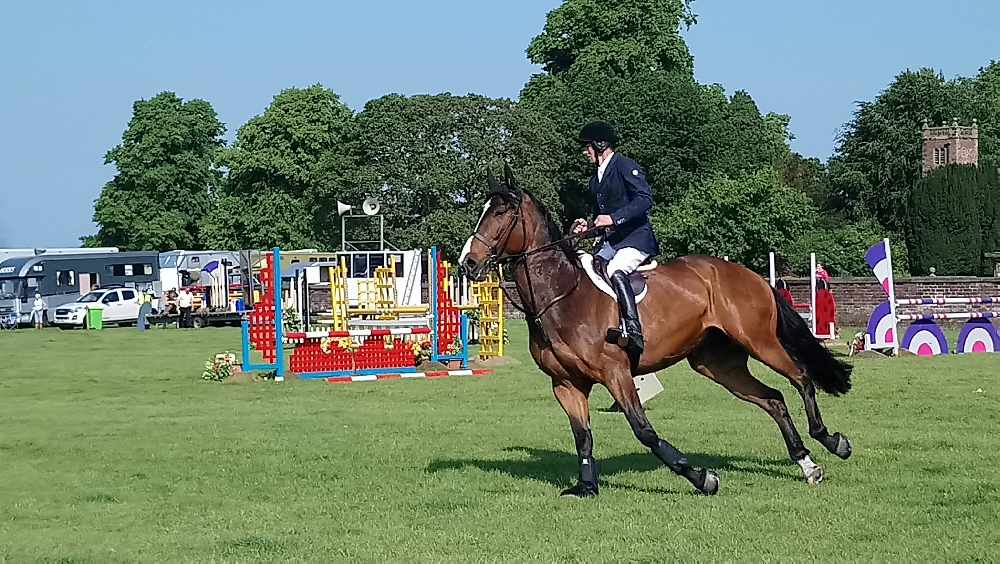 Warrington horse show 2018 Cheshire's Silk 106.9