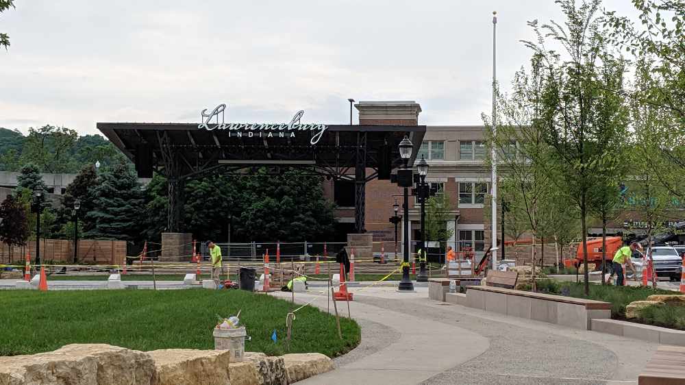 PHOTOS Sneak Peek Of The Lawrenceburg Civic Park Eagle Country 99.3