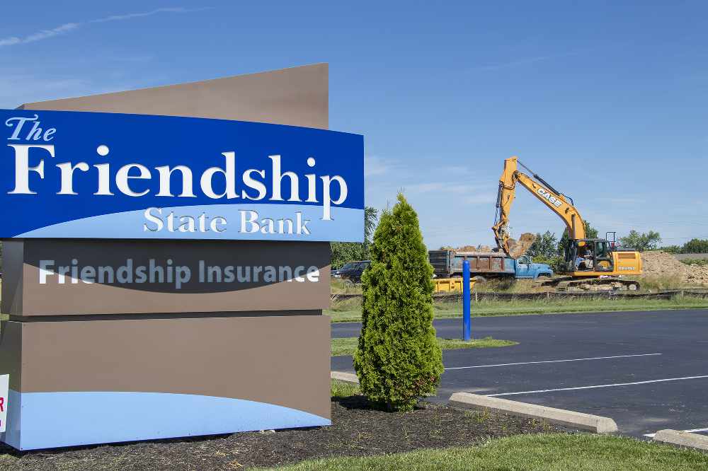 Construction Underway For New Friendship State Bank On Demaree Drive