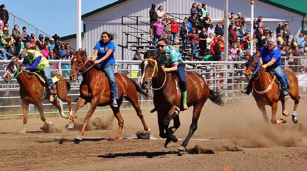 2019 Blackfoot cultural show & Indian Relay Races CJWE