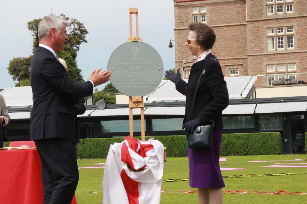 Princess Anne Visits Jersey Channel 103