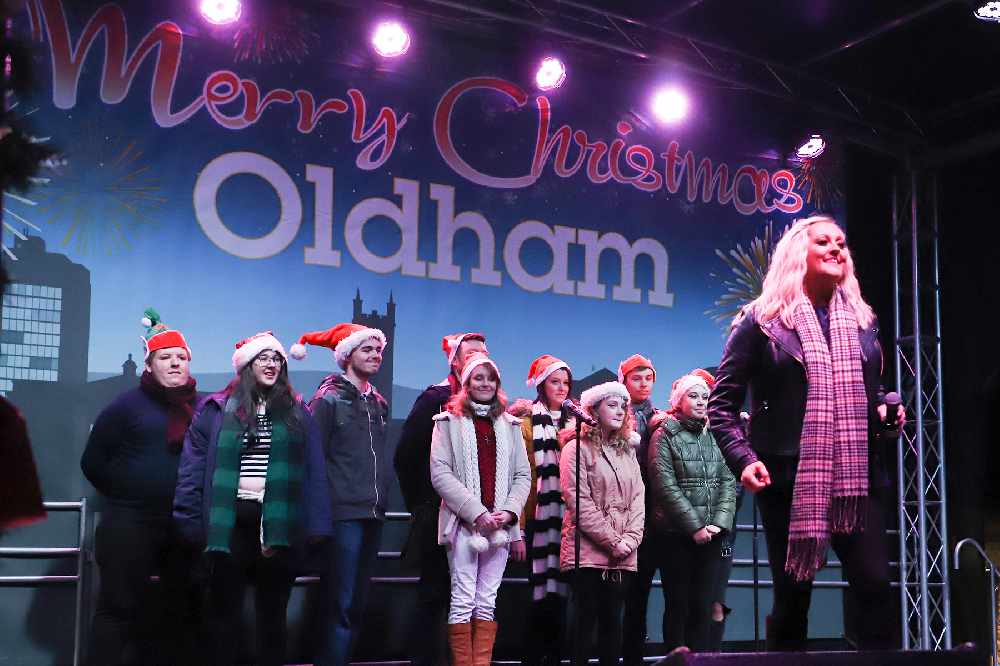 Oldham's Christmas Lights Switch On Quest Media Network Tameside