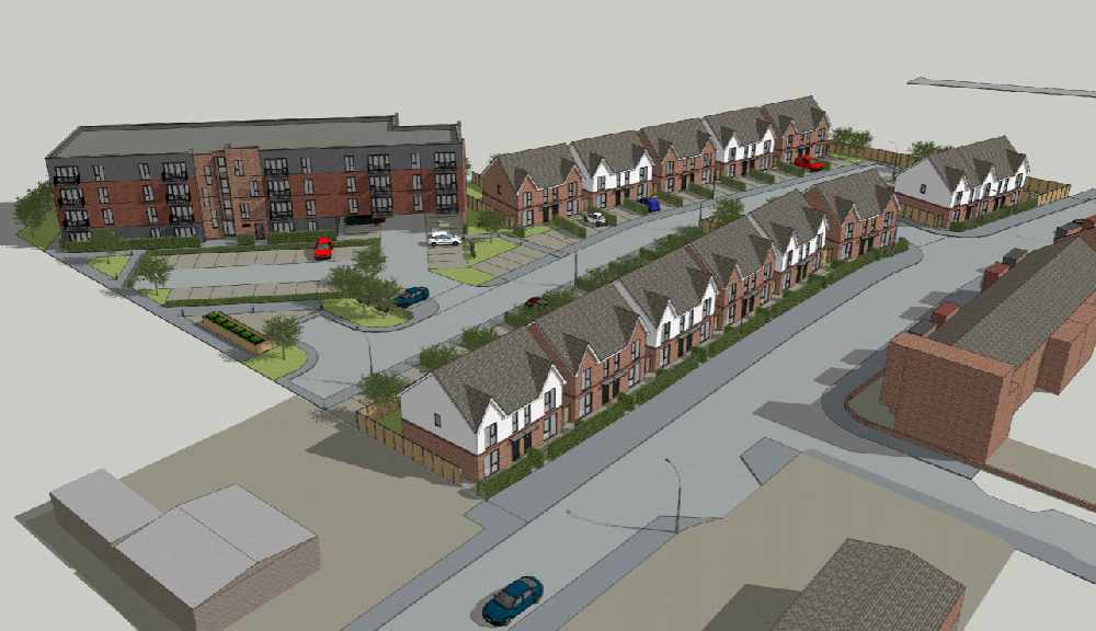 Plans for 62 homes in Droylsden Not Really Here Group Tameside