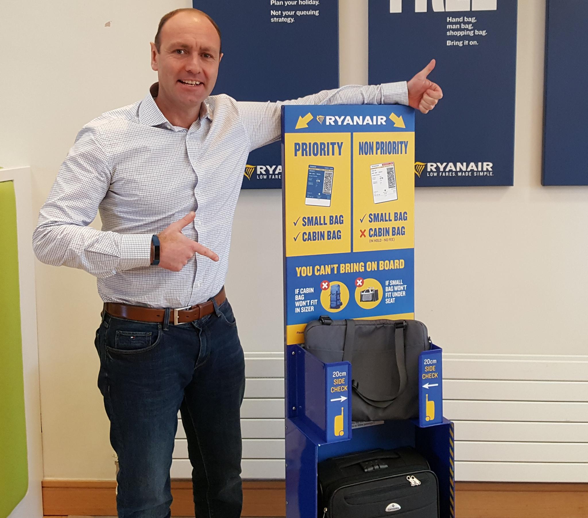 Ryanair führt neue Gepäckbestimmungen ein