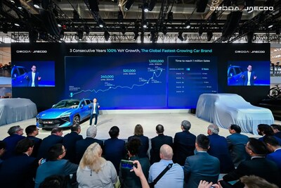 Beijing Auto Show 2026: OMODA & JAECOO Hits 1 Million in 3 Years, Setting Global Speed Record