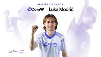CoinW Partners with Luka Modri as Global Brand Ambassador