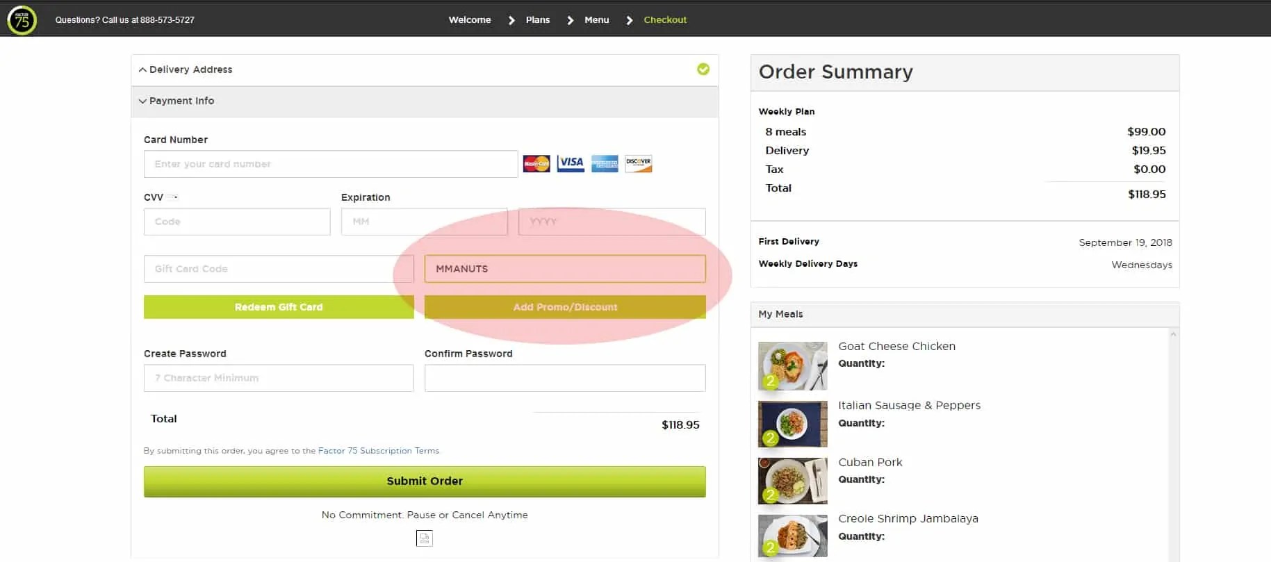 Factor 75 Promo Code April 2020