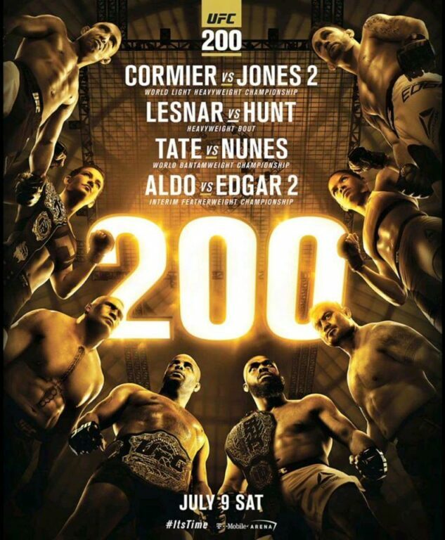 UFC 200 set for July 2, 2016 at new MGMAEG Arena in Vegas