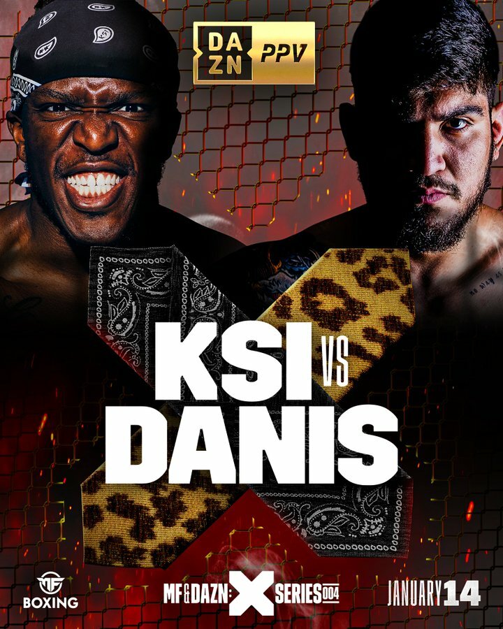 KSI vs Dillon Danis at Misfits & DAZN “X SERIES 004” MMA Sucka