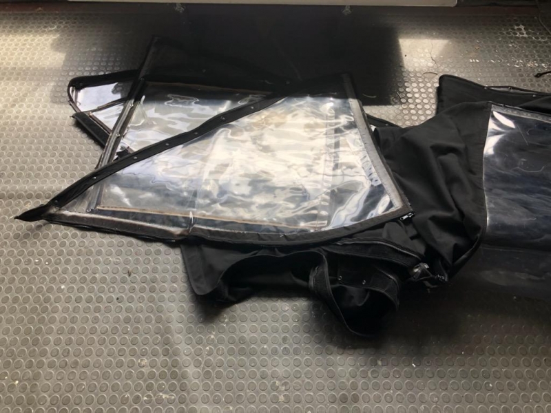 Canvas and Isinglass Repair Quick Turnaround! M&M Boat Canvas Repair