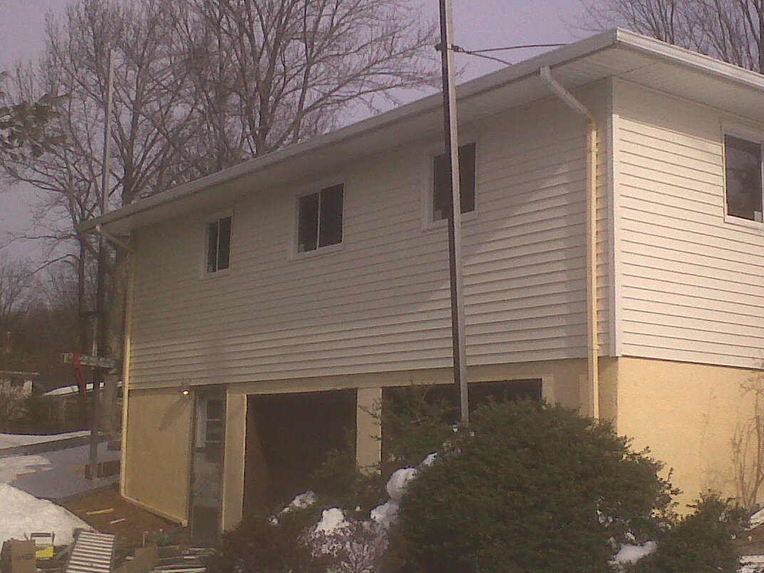 East Brunswick, New Jersey window and siding installation. M&M