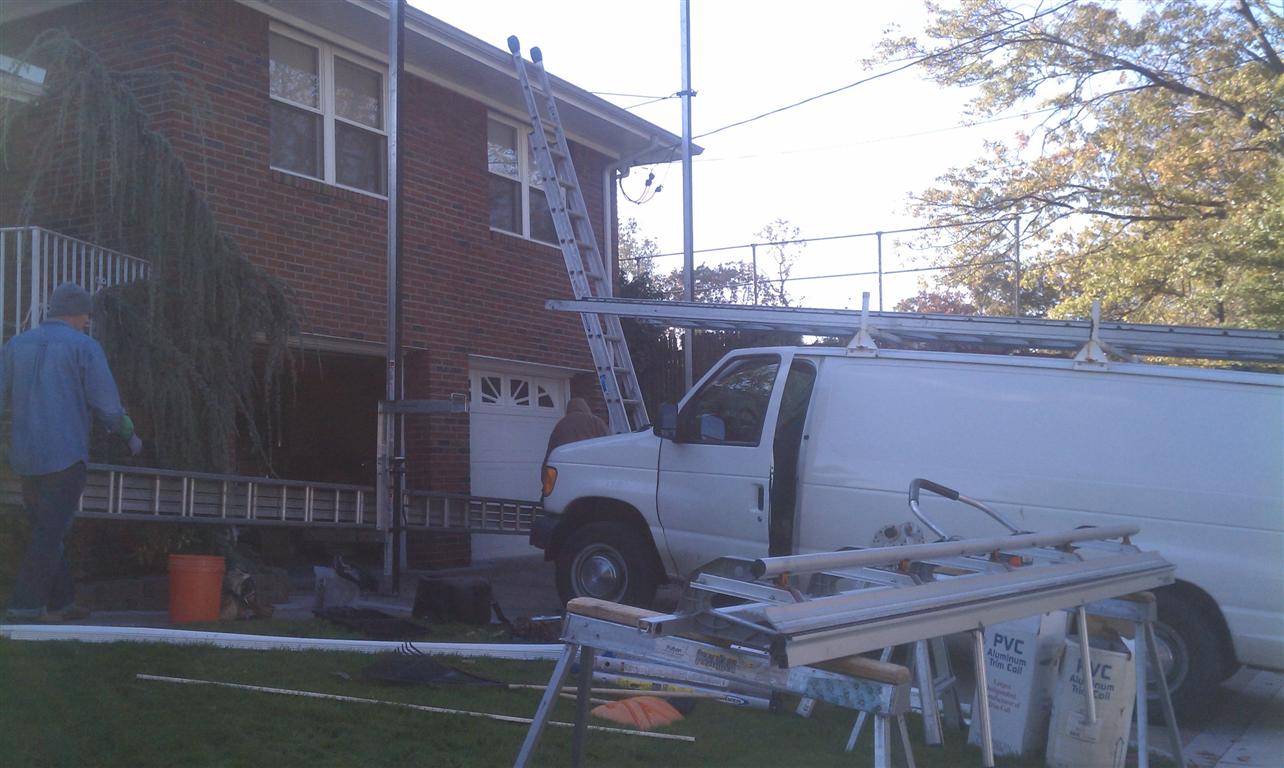Top Ridgefield, NJ Gutter and Soffit Installation. M&M Construction
