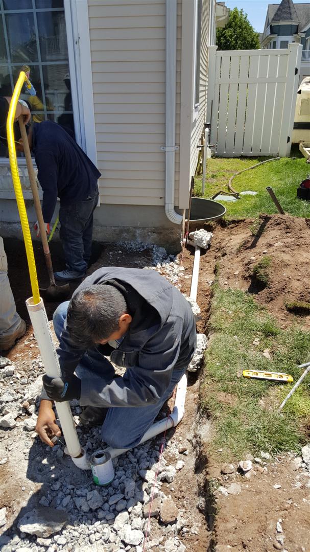 South Amboy, NJ Blue Stone Patio Installation M&M Construction Morristown, NJ Roofing