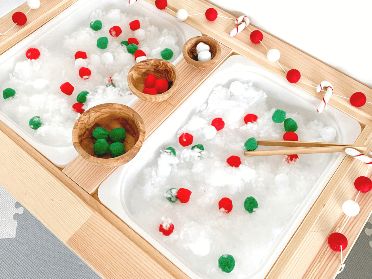5 Simple Christmas Sensory Bin Ideas That Kids Will Love La Classe de Mme Caroline