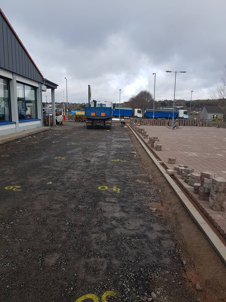 Lidl CarParks (Ballyclare & Newtownards) MMG Contracts Ltd.